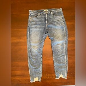 LOFT high waist skinny jeans 14 Petite